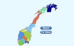 Norgeskart