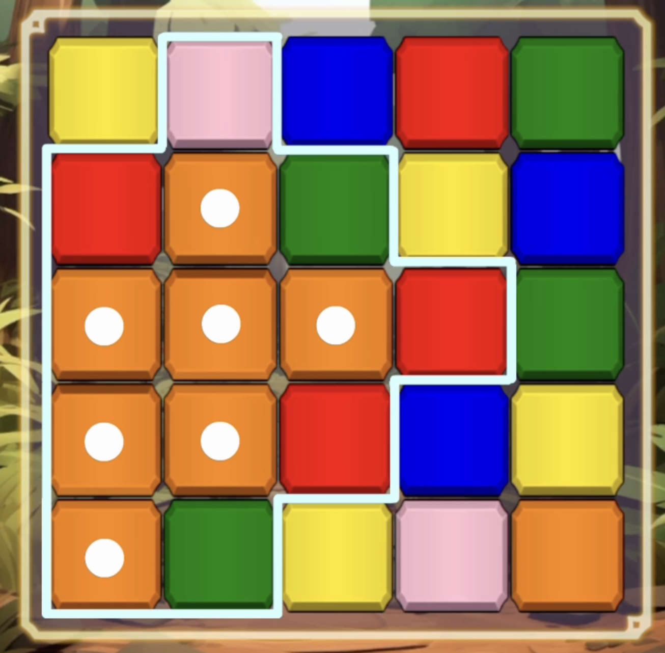 Rainbow Puzzle steg 3