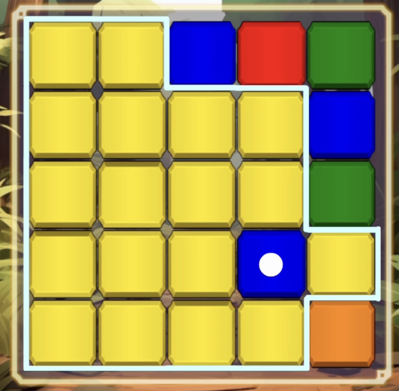 Rainbow Puzzle steg 3